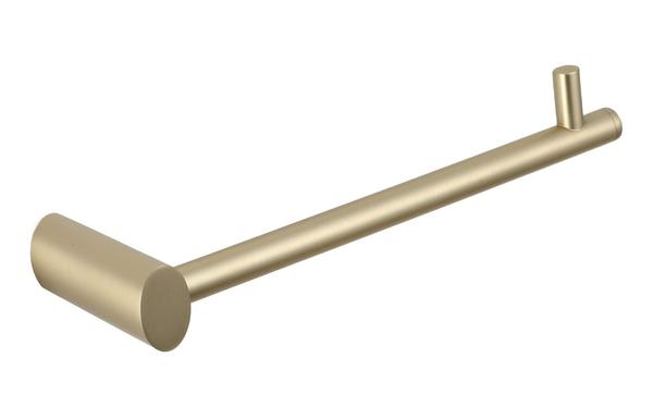 Rhona Toilet Roll Holder - Brushed Brass